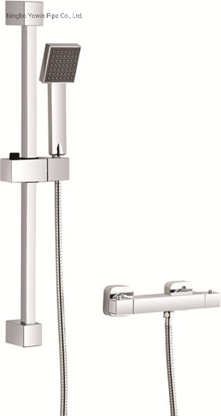 Thermostatic Brass in Wall Shower Mixing Water Faucet