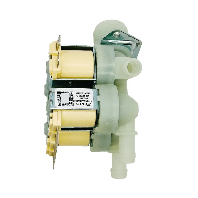 SUS304アングルバルブ、1対2オフ三角バルブ、配管継手、アングルバルブ、給水ノズル、洗濯機給水ノズル