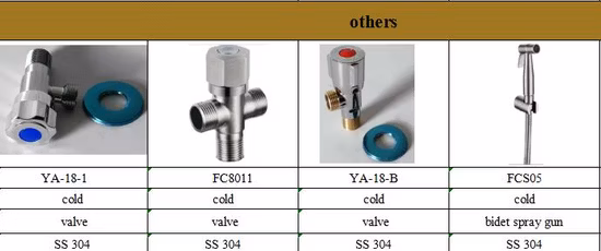 バスルームアクセサリー、304ステンレス鋼シングルコールドバルブ、壁取り付け、90度二方バルブ、ダブルアウトレットアングルバルブ