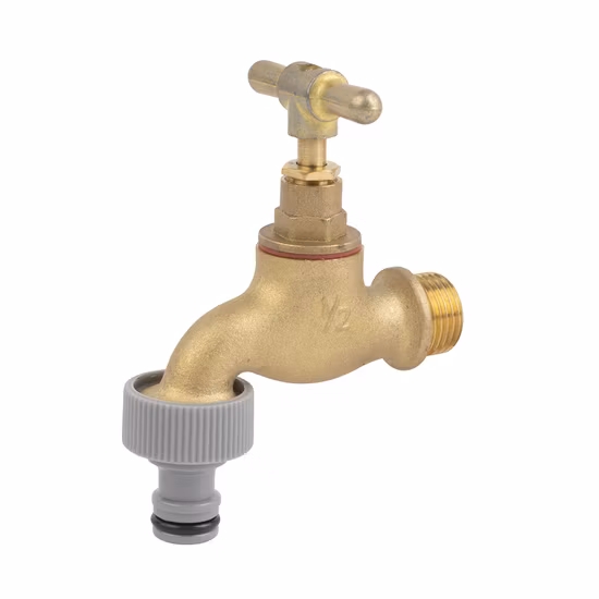 1/2 インチニッケルメッキ高品質鍛造真鍮 PTFE シーリングコック