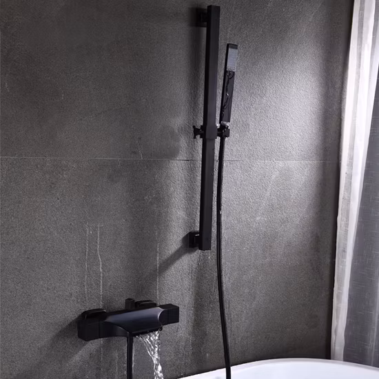 壁掛け穴あき真鍮ダブルハンドルランドリー洗濯機ミキサータップ