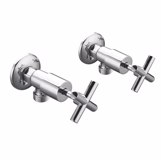 高品質の高級真鍮製丸型洗濯機用タップ