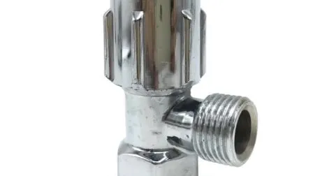 亜鉛合金クォーターターンアングルストップバルブ、シンク、バスルーム、トイレ、キッチン、シャワー配管用