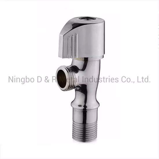 クロムメッキ真鍮二方トイレフラッシュバルブ